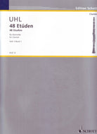 Uhl - 48 Studies Bk 1 Clarinet