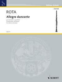 Rota - Allegro Danzante for Clarinet/piano