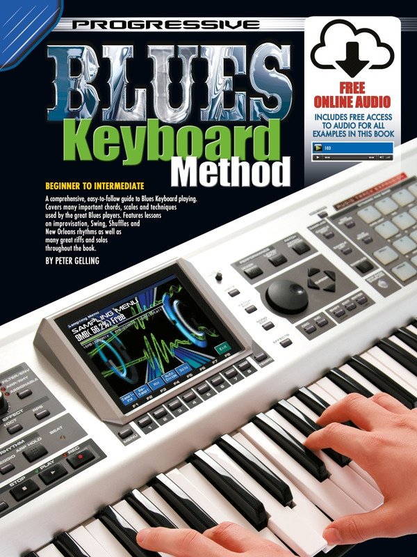 Progressive Blues Keyboard Method Bk/ola