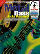 Progressive Heavy Metal Bass Licks Vol 2 Bk/ola