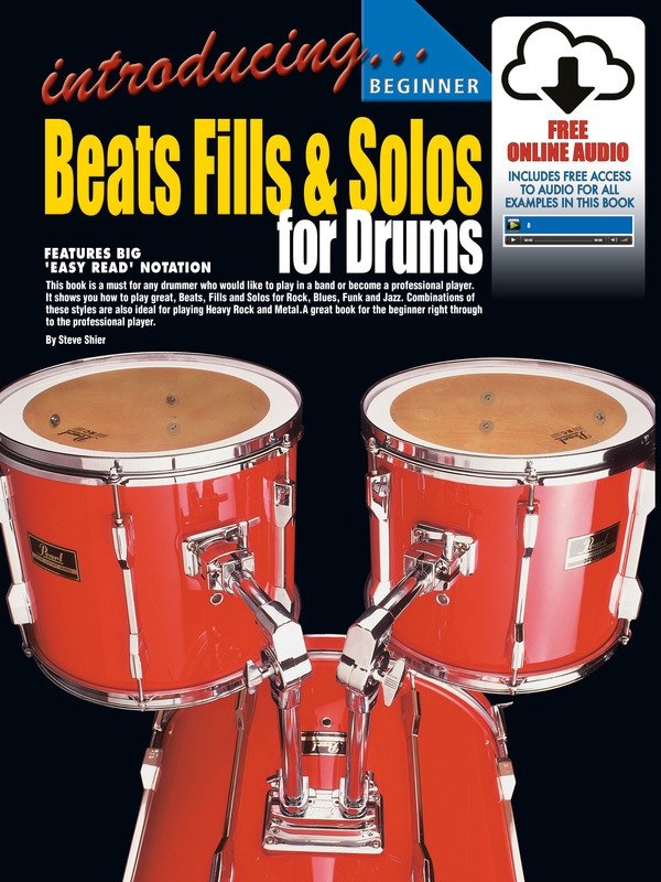 Introducing Beats Fills & Solos for Drums Bk/ola