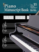 PROGRESSIVE MANUSCRIPT BK 11 PIANO STAVES/CHORDS/48 PAGES