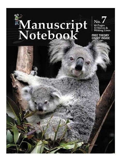 PROGRESSIVE MANUSCRIPT BK 7 STAPLED 48 PAGE 12 STAVE/WRITING