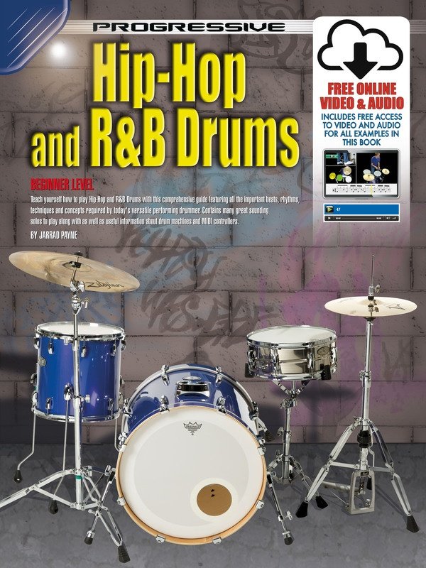 Progressive Hip Hop and R&b Drums Bk/olm