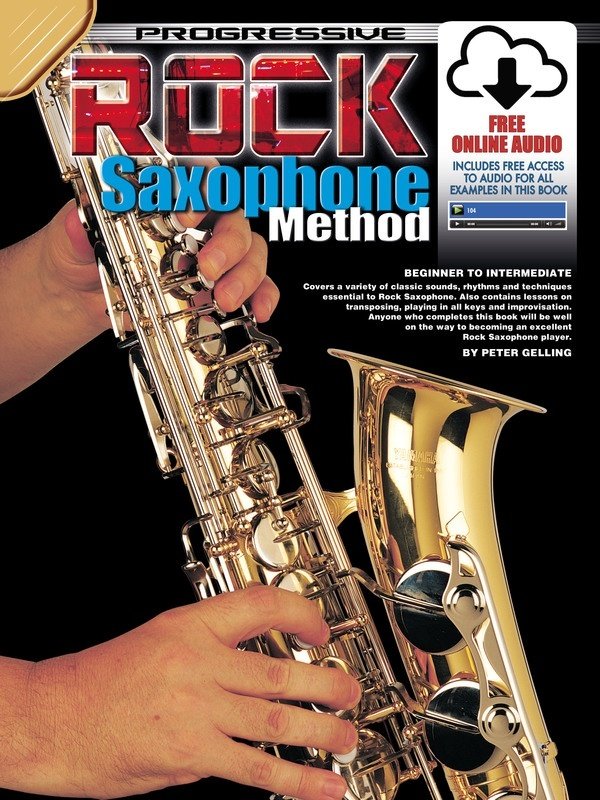 Progressive Rock Saxophone Method Bk/ola