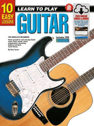 10 Easy Lessons Learn to Play Guitar Bk/olm