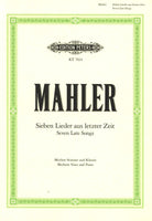 Mahler - 7 Late Songs for Medium Voice/piano