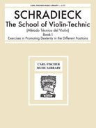 Schradieck - School of Violin Technic Bk 1