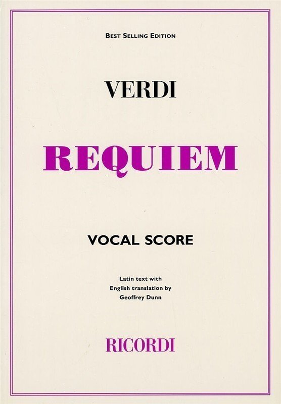 Verdi - Requiem Vocal Score