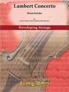 Lambert Concerto for Violin/string Orchestra So2.5 Sc/pts