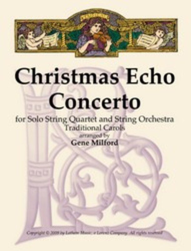 Christmas Echo Concerto String Quartet/so2 Sc/pts