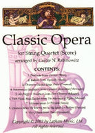 Classic Opera for String Quartet Sc/pts