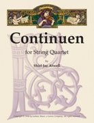 Atwell - Continuen for String Quartet Sc/pts