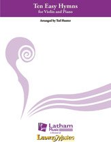 10 Easy Hymns for Violin/piano Arr Hunter