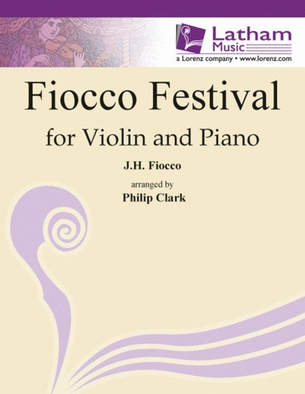 Fiocco Festival for Violin/piano Arr Clark