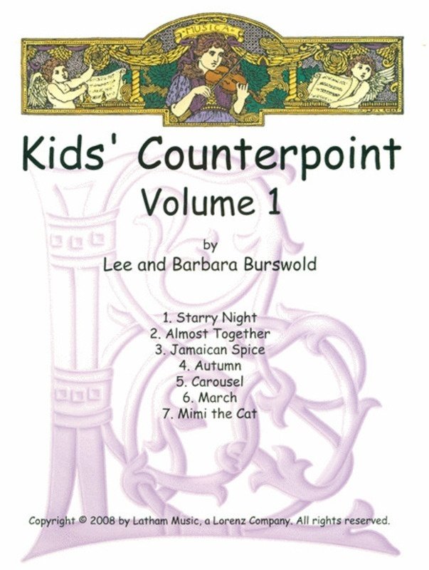 Burswold - Kids Counterpoint Vol 1 for 2 Violins