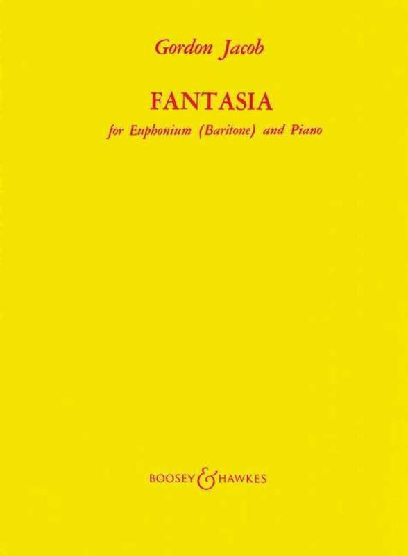Jacob - Fantasia for Euphonium (baritone)/piano