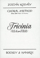 Kodaly - Tricinia Ssa or Tbb