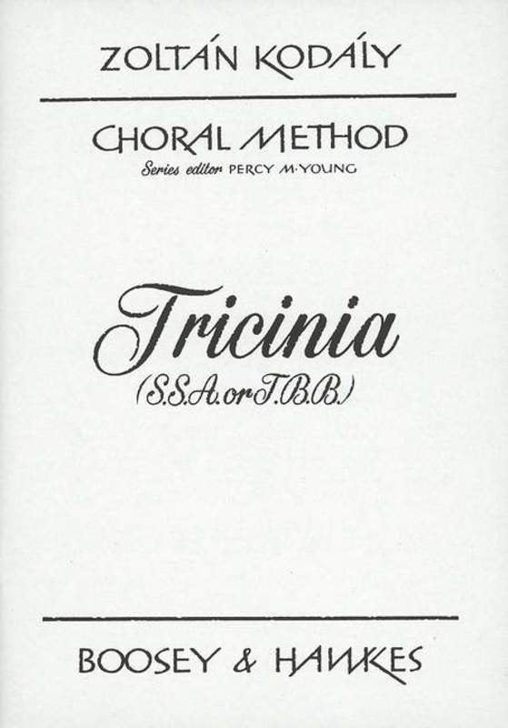 Kodaly - Tricinia Ssa or Tbb