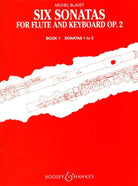 Blavet - 6 Sonatas Op 2 Bk 1 No 1-3 Flute/piano