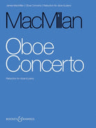 Macmillian - Oboe Concerto Oboe/piano