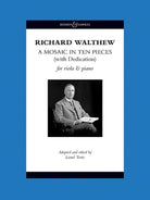 Walthew - a Mosaic in Ten Pieces Viola/piano