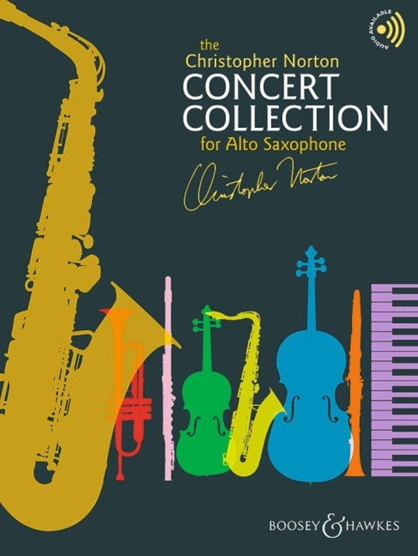 Christopher Norton Concert Collection for Alto Sax Bk/ola