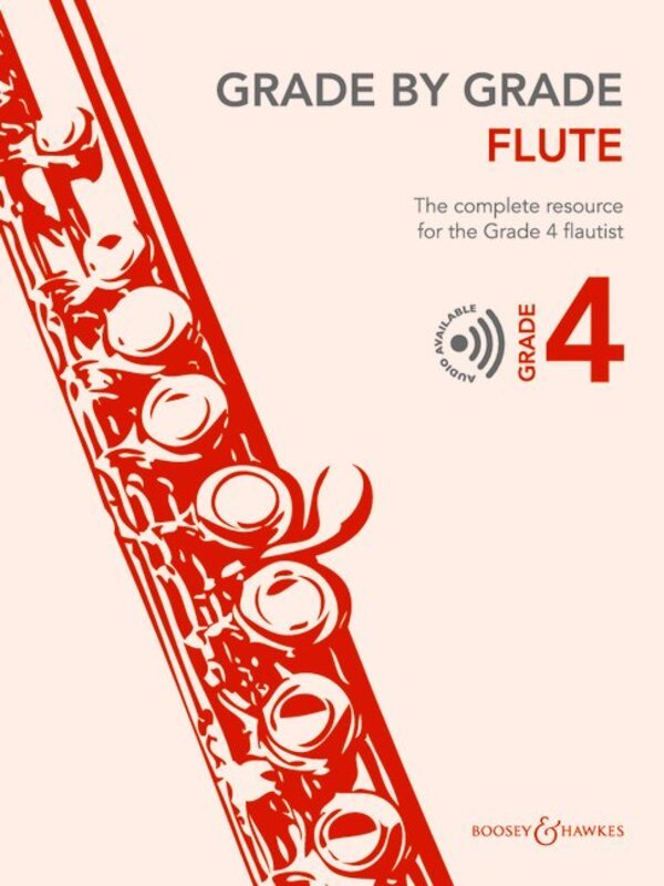 Grade by Grade Flute Gr 4 Bk/ola