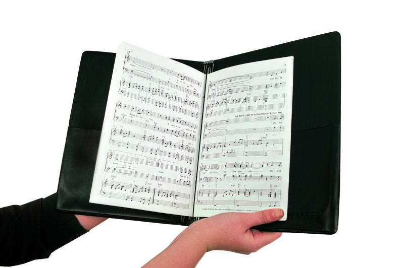 CHORAL FOLDER 9 X 12 ELASTIC HANDSTRAP MANHASSET