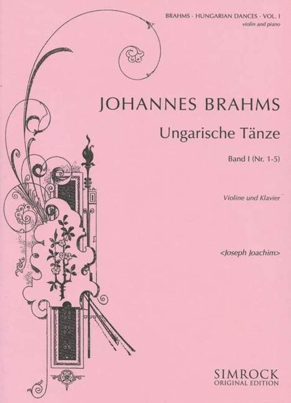 Brahms - Hungarian Dances Vol 1 for Violin/piano
