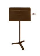 SYMPHONY DESK ONLY BROWN GLOSS FINISH