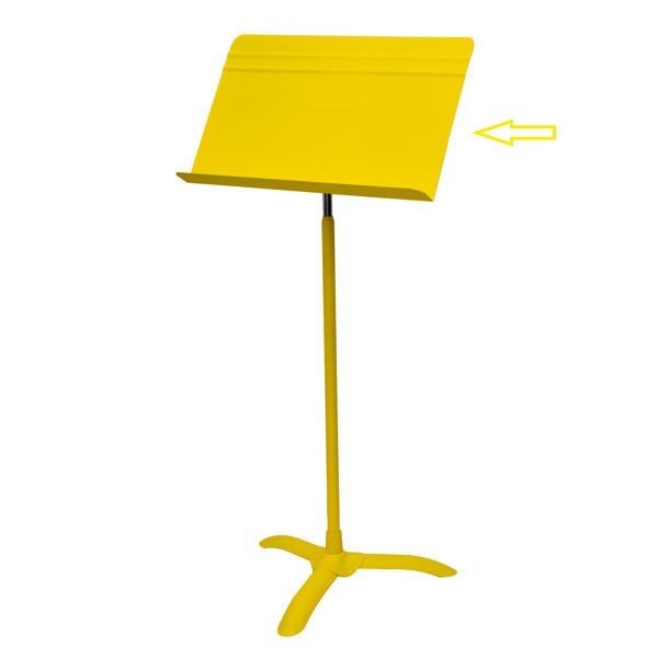 SYMPHONY DESK ONLY YELLOW MATTE FINISH