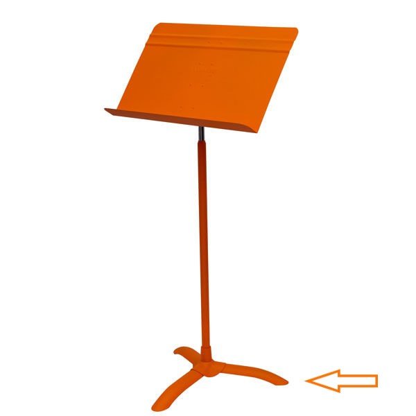 BASE ONLY ORANGE MATTE FINISH