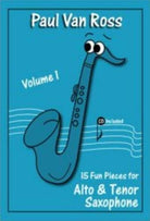Van Ross - 15 Fun Pieces for Alto/tenor Sax Vol 1 Bk/cd