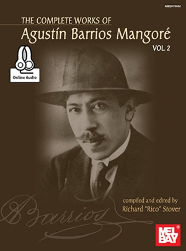 Complete Works of Agustin Barrios Vol 2 Bk/ola