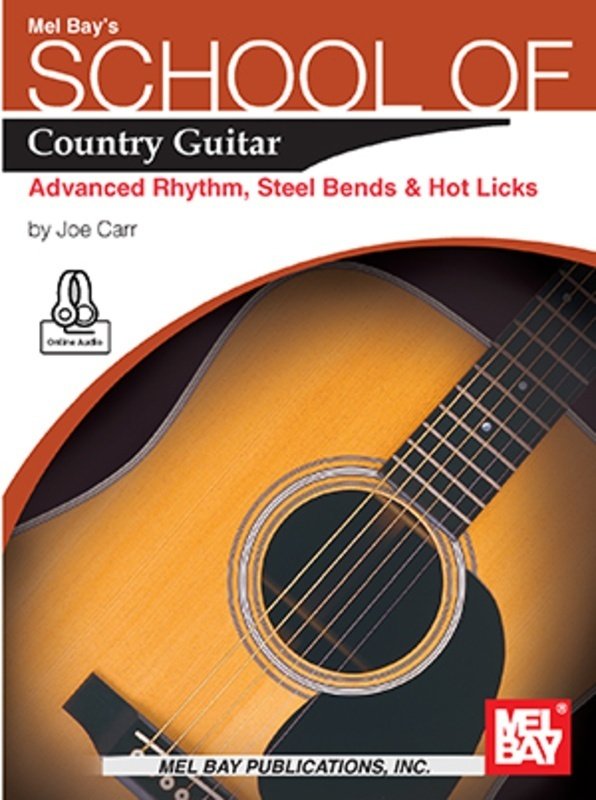 School of Country Guitar Adv. Rhythm Bk/cd