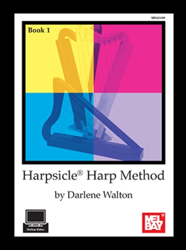 Harpsicle Harp Method Book 1 Book/olv