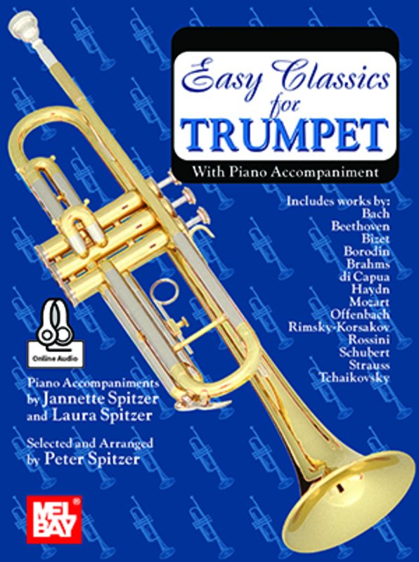 Easy Classics for Trumpet With Piano Accompaniment Bk/ola