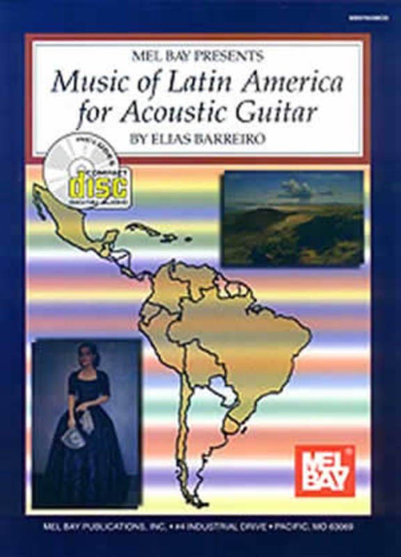 Music of Latin American for Acoustic Gtr Bk Cd