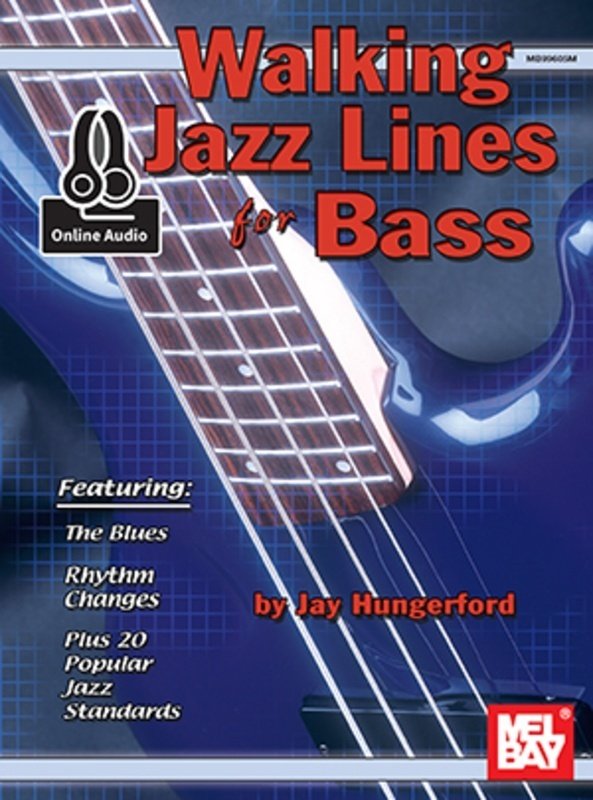 Walking Jazz Lines for Bass Bk/ola
