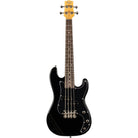 Flight Mini Bass Lite Bk Ukulele Solid Body Black