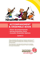 Encore on Strings Accompaniment & Ensemble Bk 2