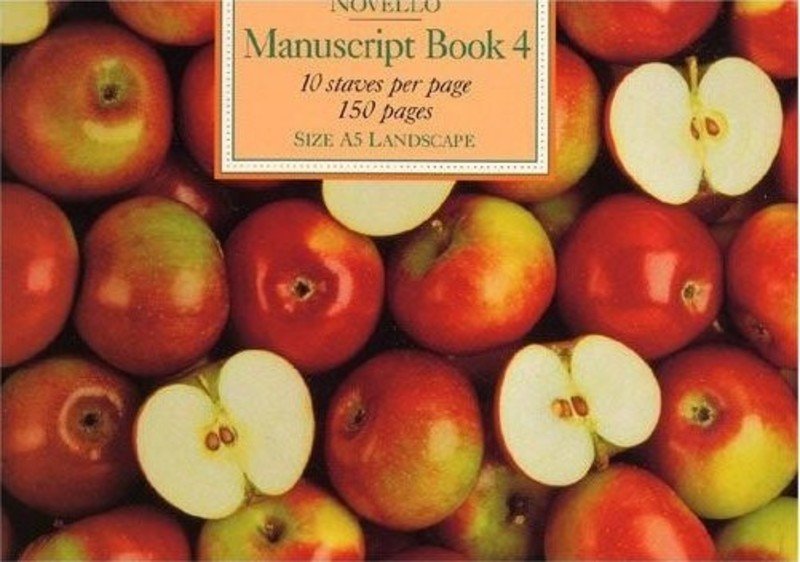 Novello Manuscript Bk 4 A5 150pg 10st