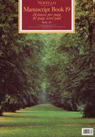 Novello Manuscript Bk 19 A3 Score Pad 40pg 24st