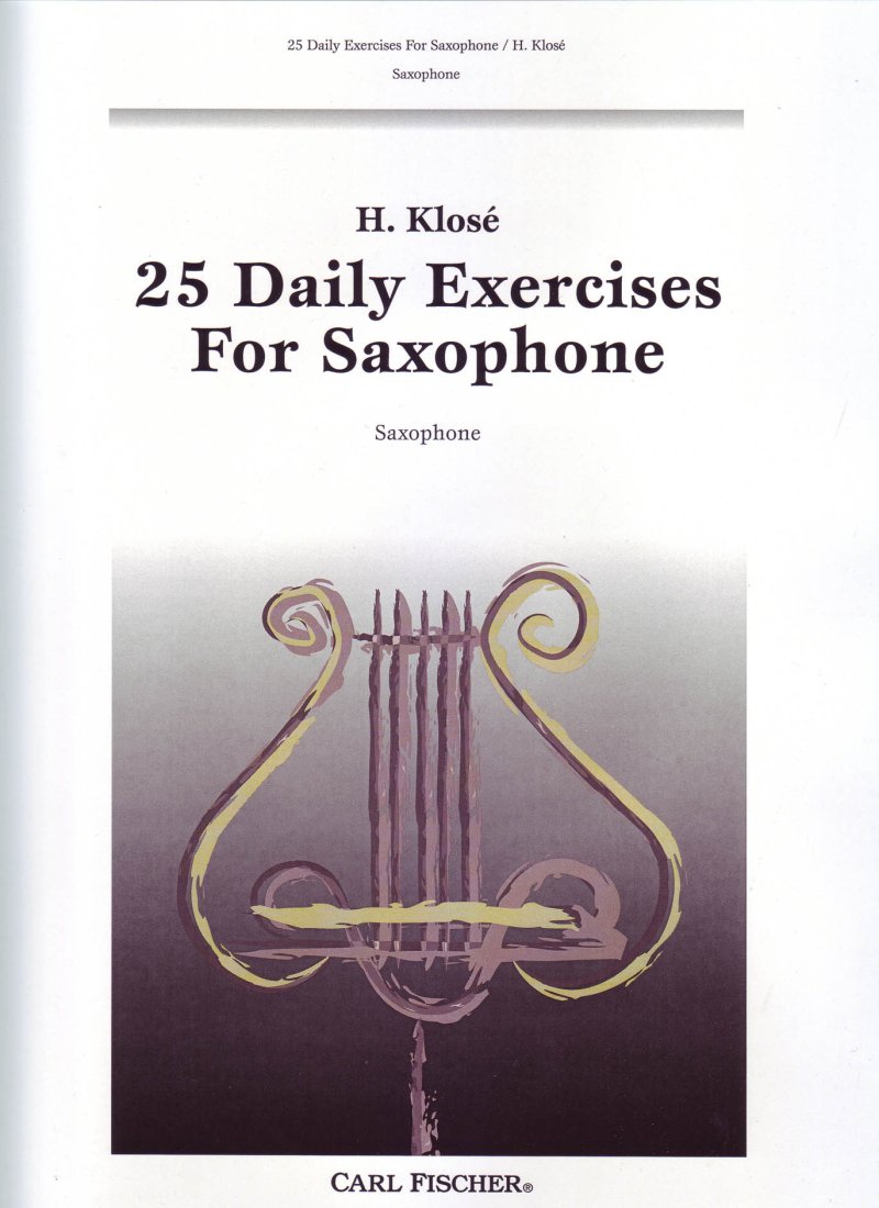 Klose - 25 Daily Exercises for Saxophone