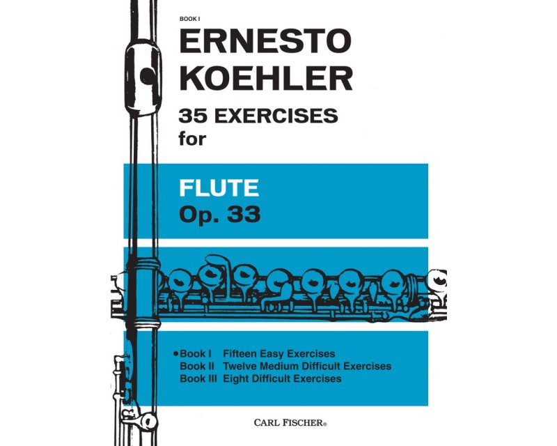 Koehler - Studies for Flute Op 33 Bk 1