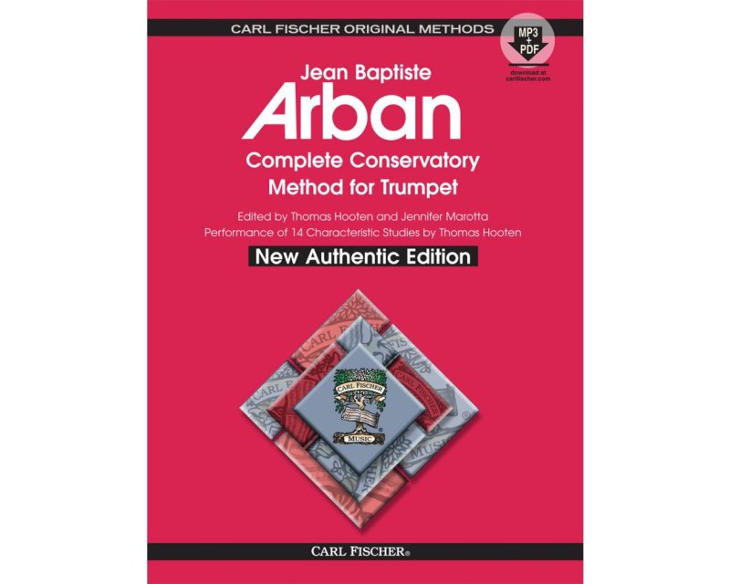 ARBAN - COMPLETE CONSERVATORY METHOD TRUMPET BK/OLM