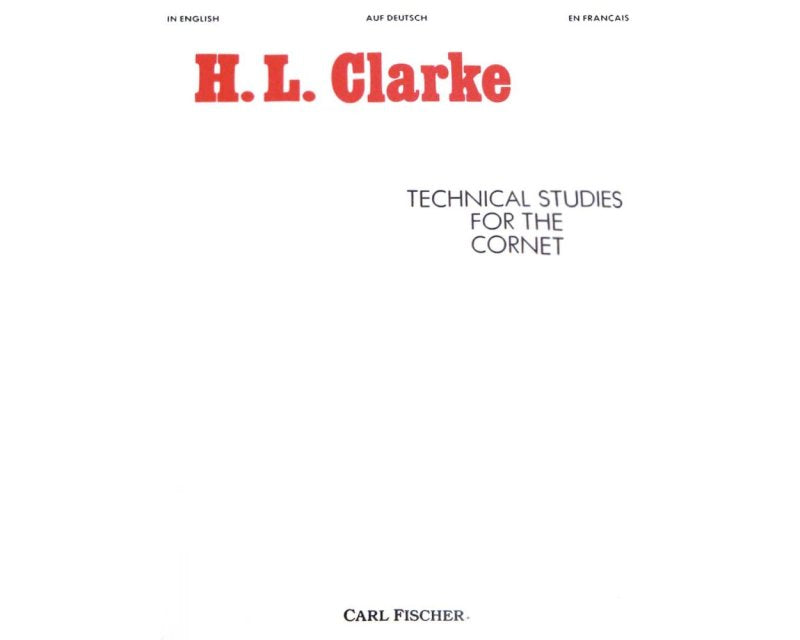 Clarke - Technical Studies for the Cornet