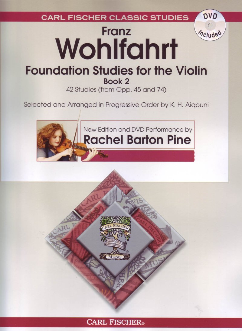 Foundation Studies Bk 2 Vln Ed Pine Bk/dvd