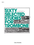 Kopprasch - 60 Selected Studies Bk 2 Trombone